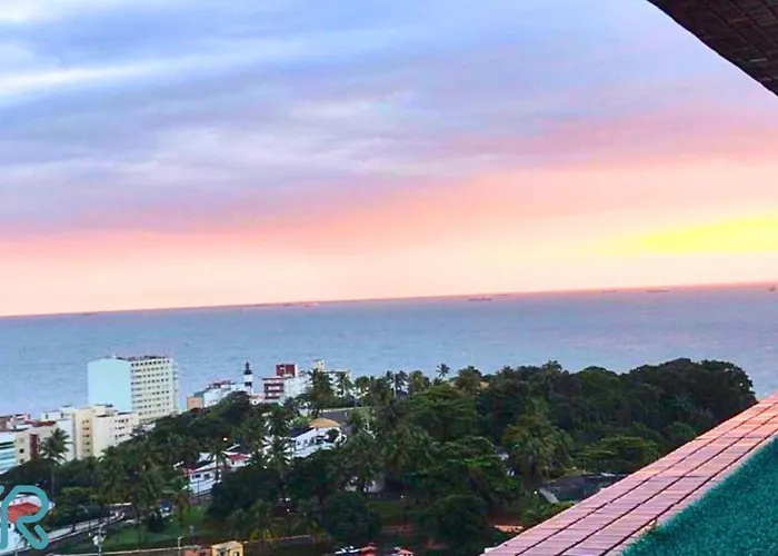 Lindo Studio Completo Na Barra Com Piscina No Rooftop Do Edf, Proximo Ao Porto Da Barra